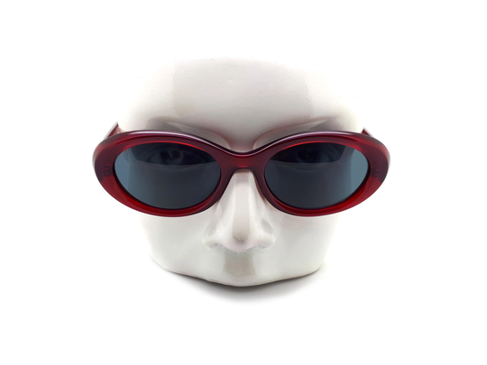 Vintage Paloma Picasso Mod 8820 313 90S Sunglasses // 1990S New Old Stock Red Kurt Cobain