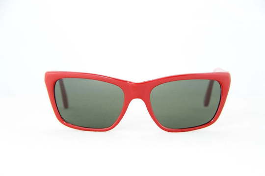 Vintage 1980's Vuarnet 006 Red Sunglasses Px3000 Mineral Gray Lens