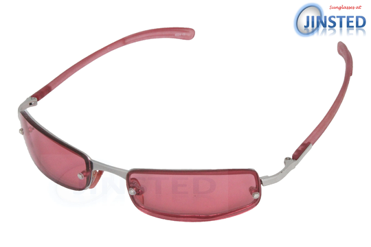 High Quality Adult Modern Sunglasses Pink Tinted Lens Sunglasses. Uv400 Protection Cl072