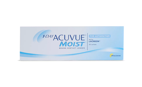 1-Day Acuvue Moist for Astigmatism 30 Pack Contact Lenses
