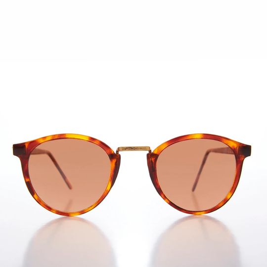 Round Sunglasses With Copper Lenses - Walden