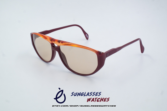 Zeiss 8126 West Germany Oversized Sunglasses/New Old Stock 1970S Vintage Designer Men Women