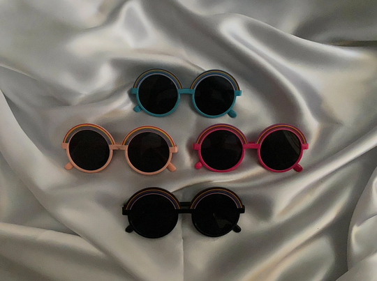 Rainbow Sunglasses For Kids - Uv400 Colourful & Stylish Eye Protection Children